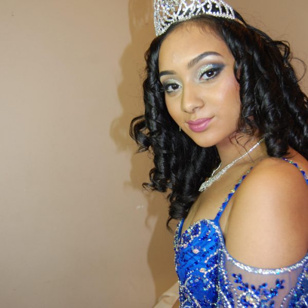 Sweet 16 princess on her special day - hair and makeup by Naz Beauty