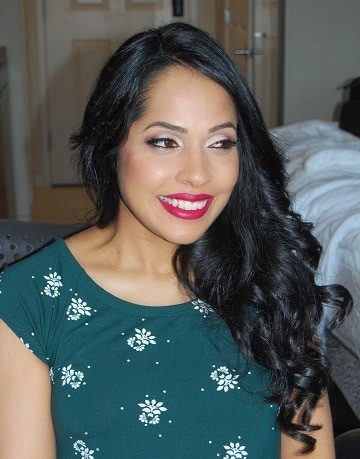 This mother-to-be is glowing - hair and makeup by Naz Beauty - at Mint in Garden City, NY