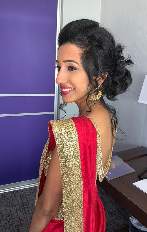 Jereena's Bridal Makeup Yonkers' Wedding on August 1, 2020